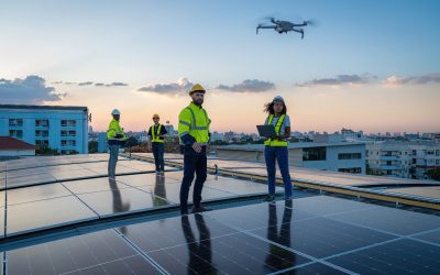 Advancements in Solar Panel Maintenance: Drones for Efficiency and Safety