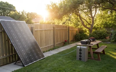 Choosing a Battery for 100 Watt Solar Panel
