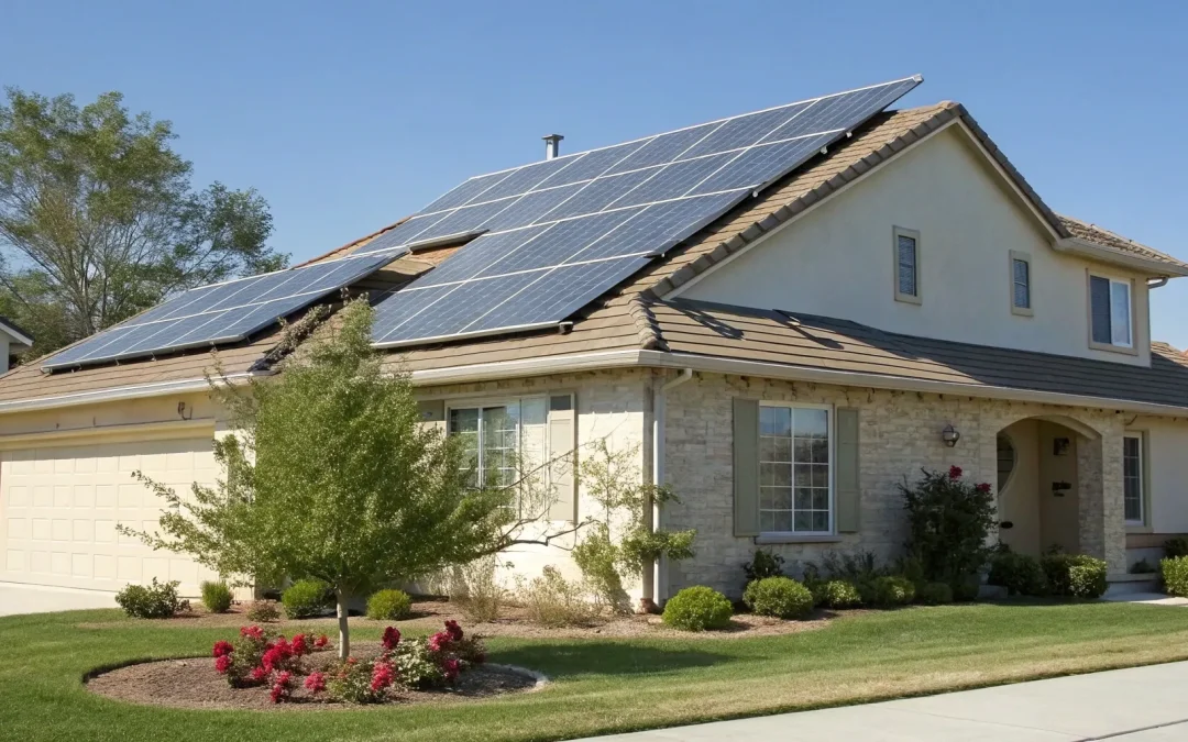 A quality rooftop installation completed by certified Enphase solar installers.