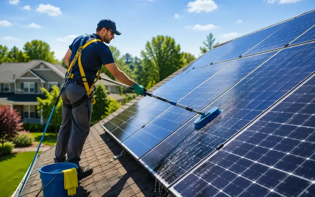 How to Clean Solar Panels Safely: A Complete Homeowner’s Guide